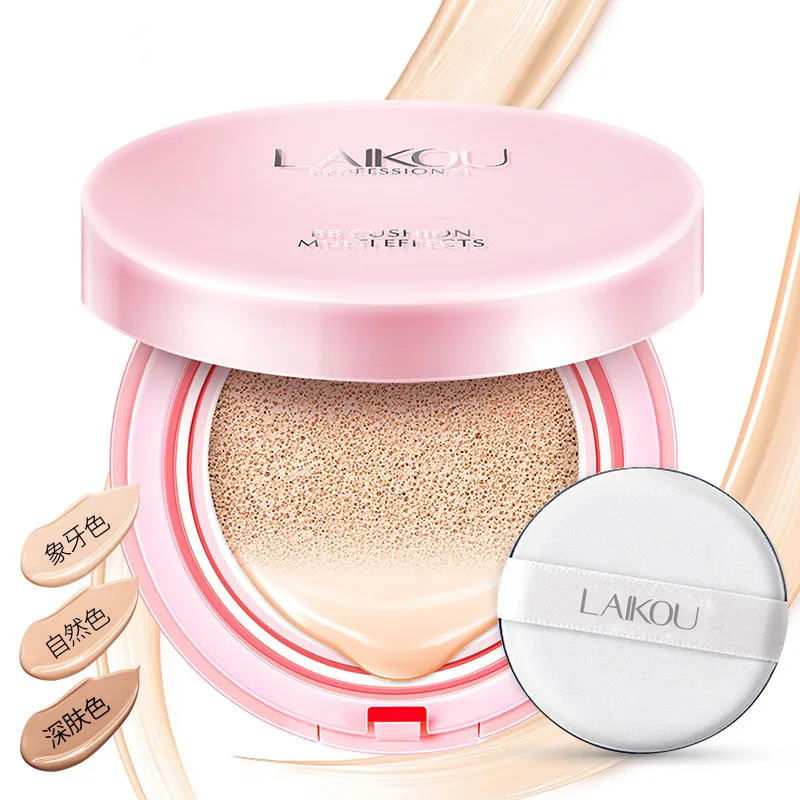 

Natural 3 Colors BB Cream Concealer Oil Control Waterproof Air Cushion Foundation