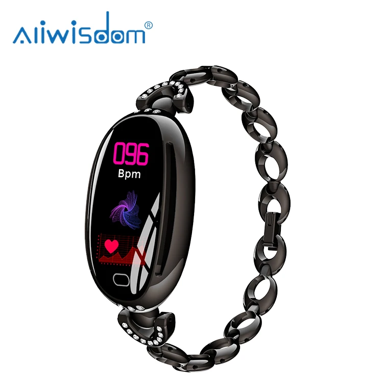 
Dropshipping fashion women E68 wrist watch band heart rate sleep monitor smartwatch women fitness programmable wristwatch 