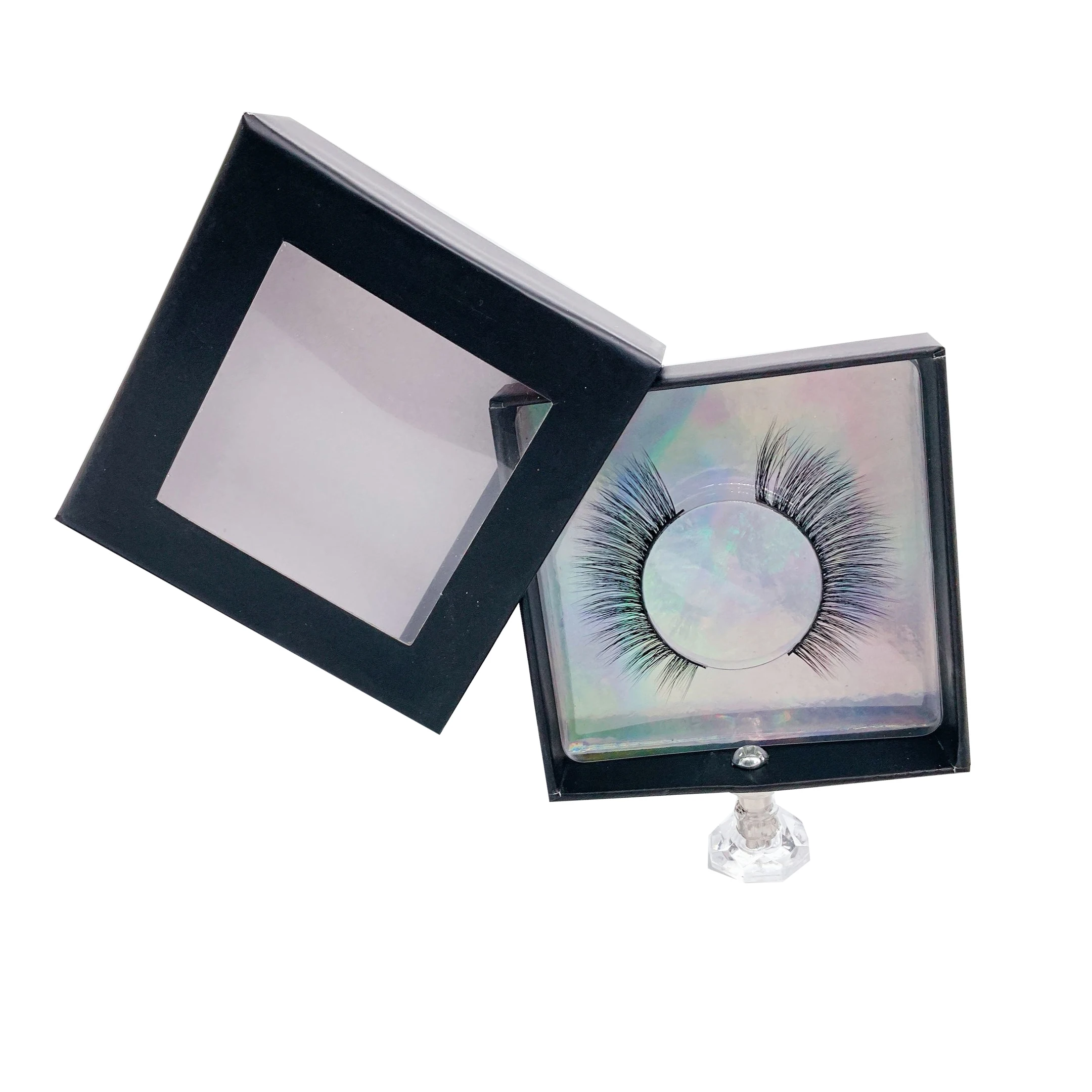 

25mm 18mm 3d faux mink eyelashes wholesale eyelash vendor 3d eyelash, Black color