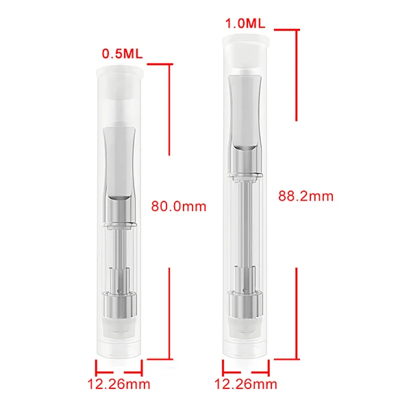 
INT ceramic coil CBD co2 thick oil vape cartridge customized logo .5ml 1ml atomizer glass 510 thread clearomizer INT ceramic cbd cartridge co2 thick oil vape cartridge customized logo atomizer glass 510 thread clearomizer