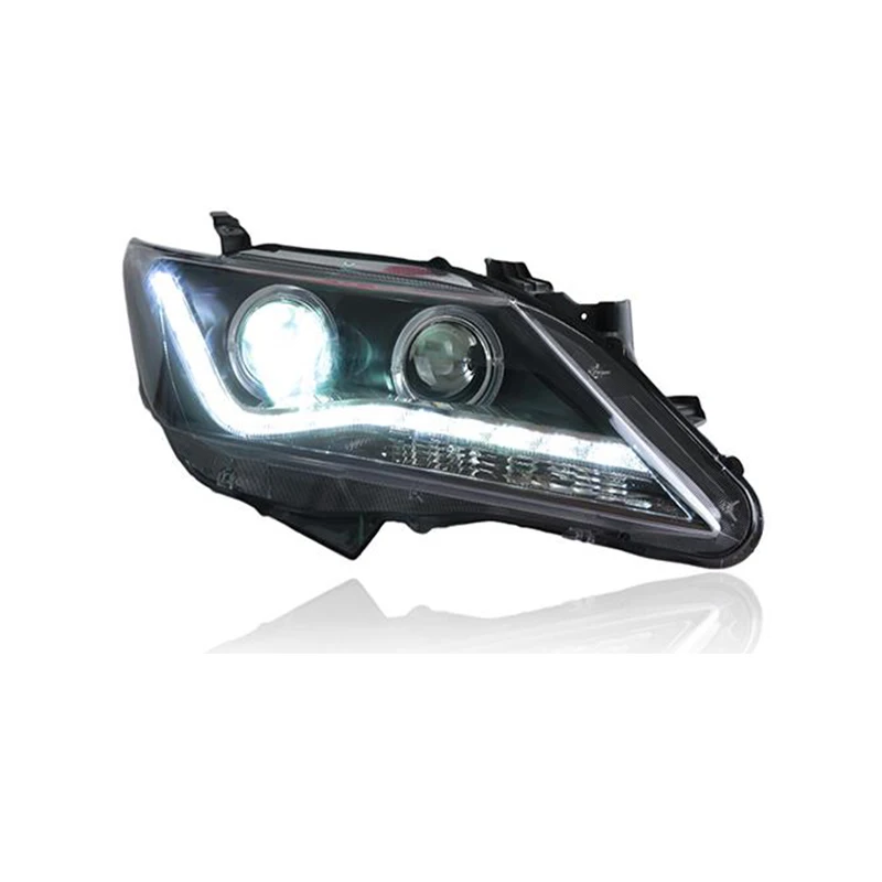 LED Head Lamps Front Lights Headlights Assembly Hit for Camry SE 2012 2013 2014