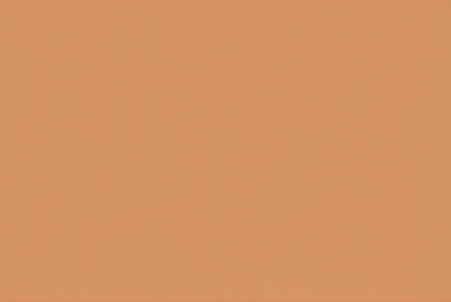 Close-up photography of ground nutmeg spice next to a color swatch showing the exact nutmeg color match