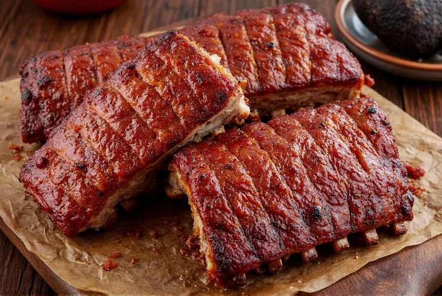 Comparison between baby back ribs and spare ribs