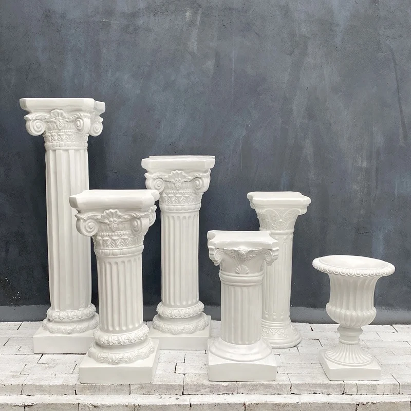 Brown House Roman Pillar Building Design Buy House Pillar Design