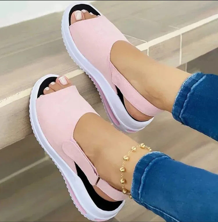 

Ladies Sandals Slipper Outdoor Female Flat Sandals Slide Wholesale Hollow Out Shoes Lace Up Sandals Women Shoes for Women, 4color