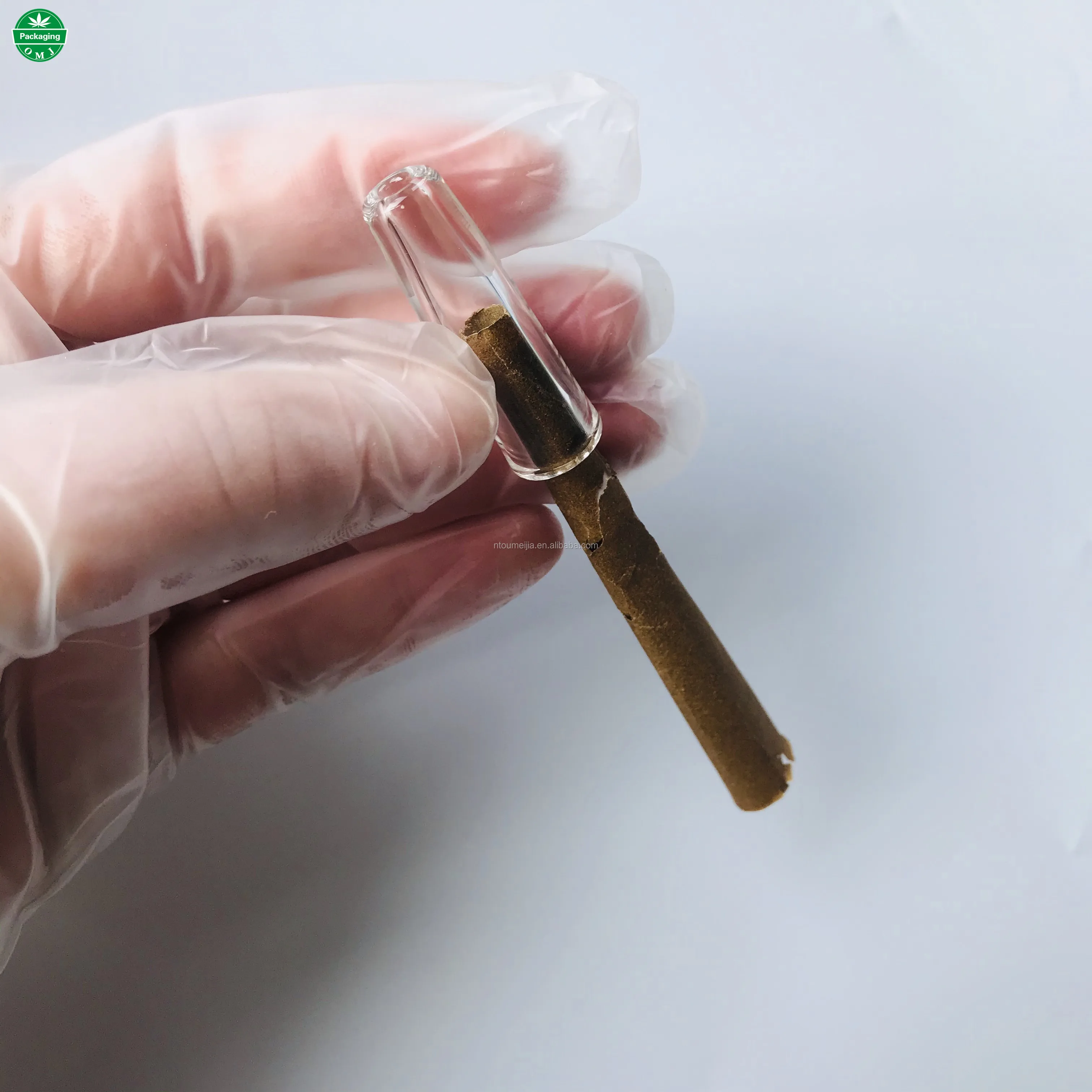 Hot Sales Pre Roll Glass Joint Tips Cigarette Filter Holders For