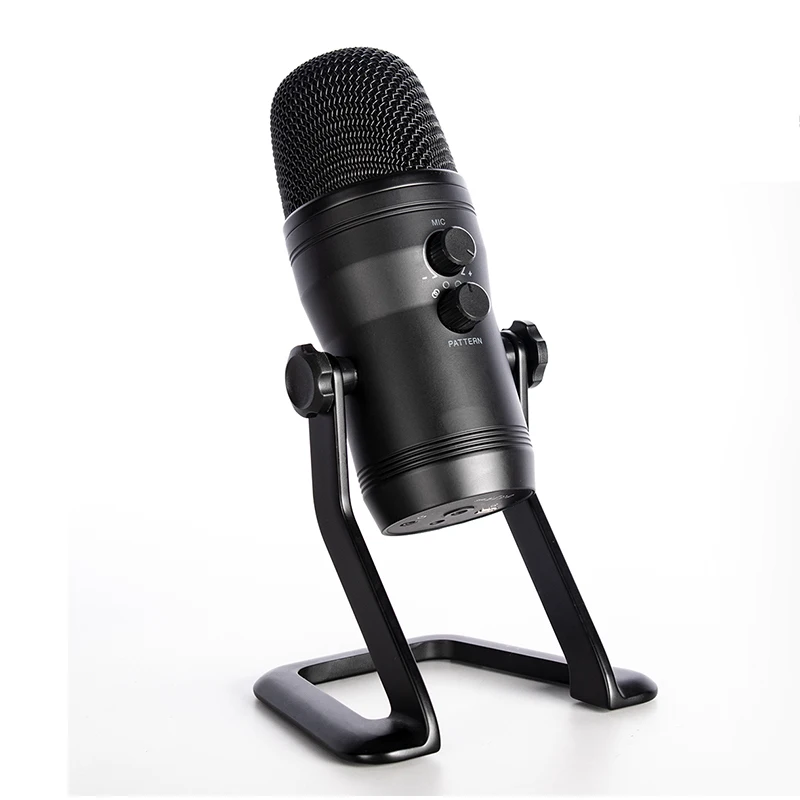 

OEM Factory microfono gaming microphone condenser microfone condensador condenser microphone, Black