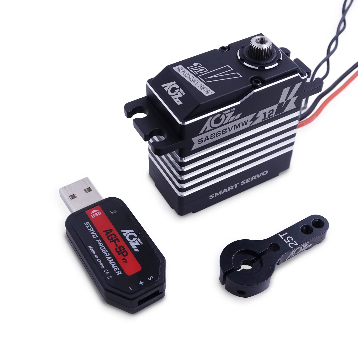 Agfrc Sa81bvmw 3s Servo Winch 40kg 12v Smart Servo Waterproof Digital ...