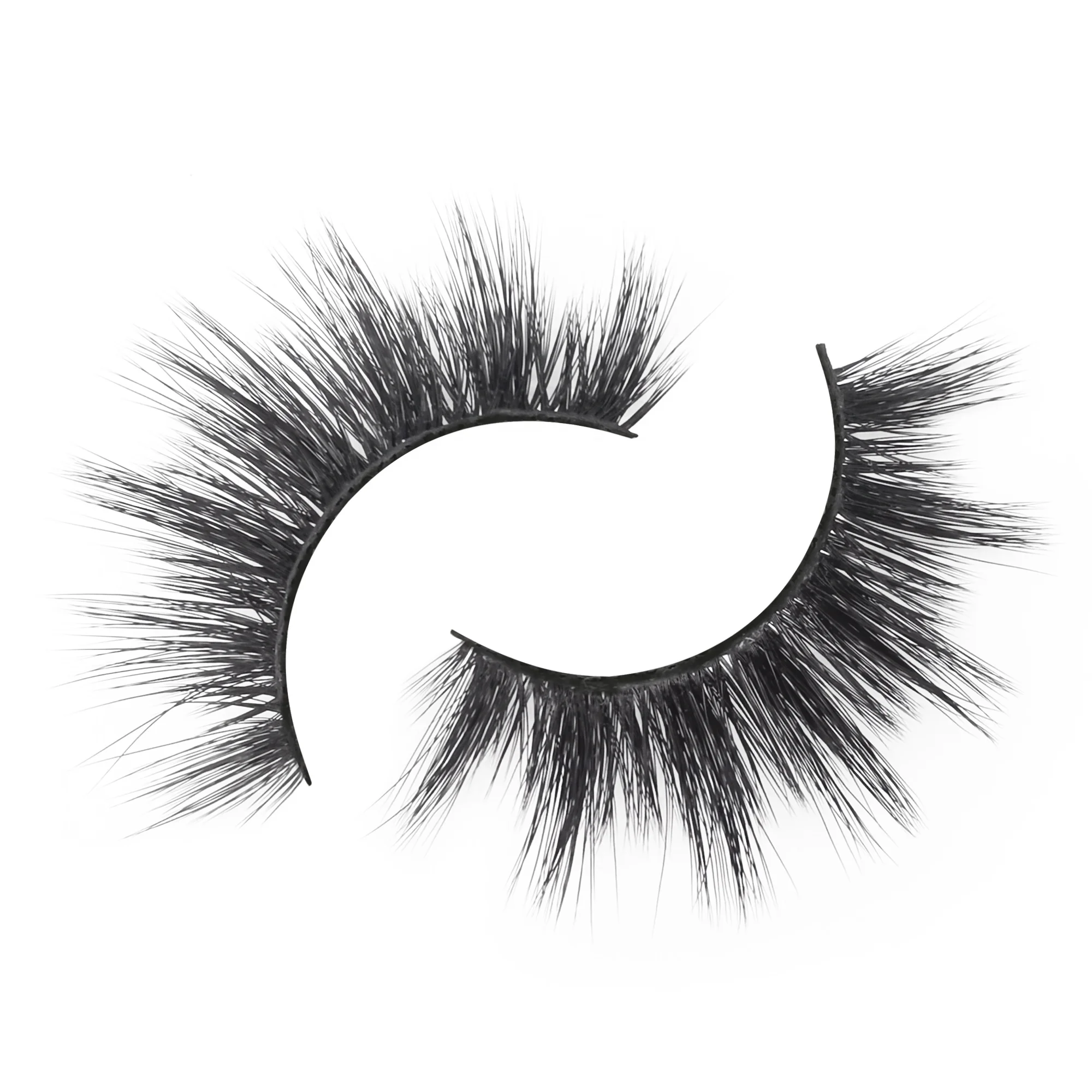 

2021 new trend wholesale private label extension handmade hot sale 3d faux mink pairs silk eyelashes