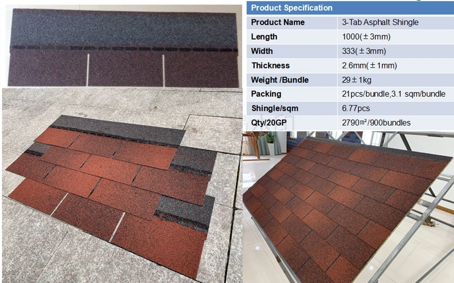 Usa Cheapest Price Laminated Double Layer Asphalt Roofing