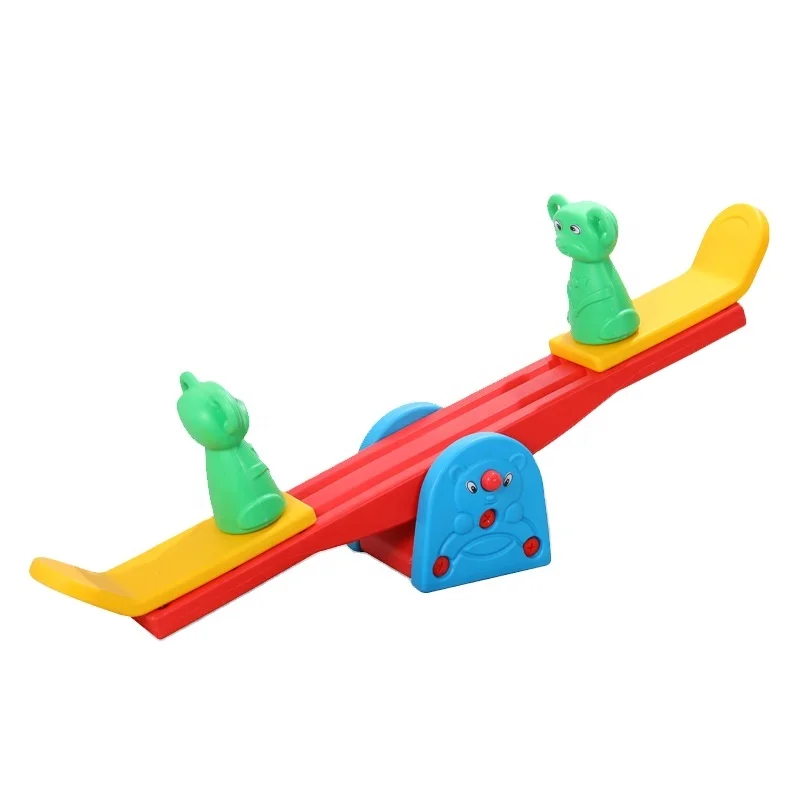 

Children's double seesaw indoor seesaw kindergarten outdoor toy horse rocking horse household baby plastic