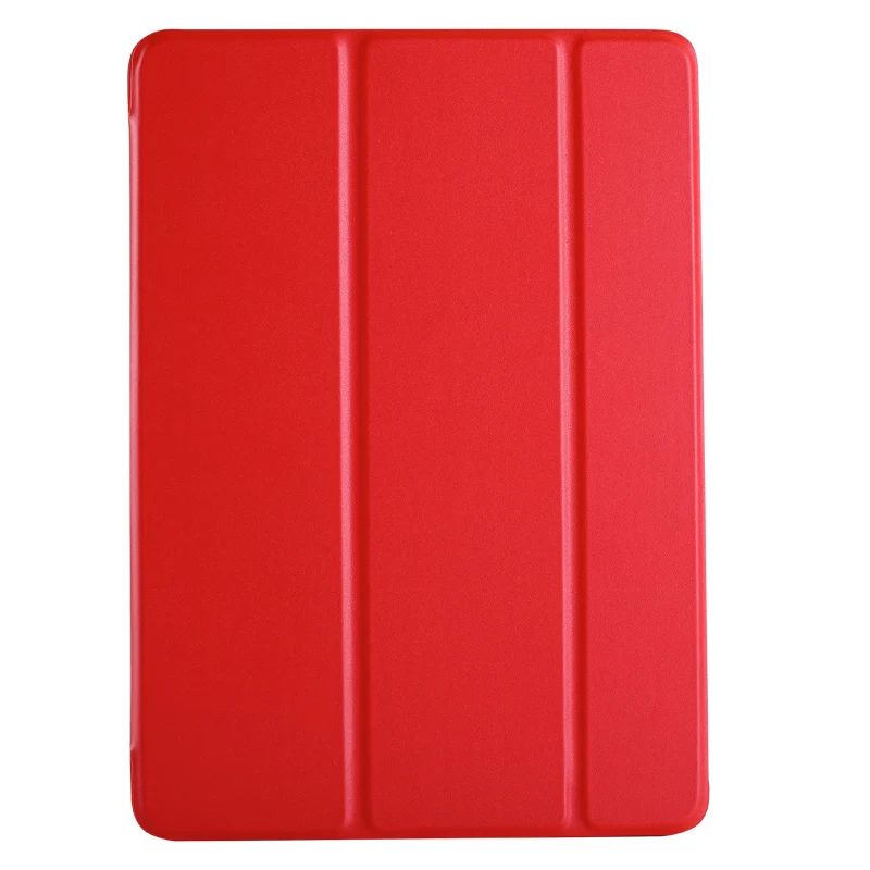 

Red Color Heavy Duty Silicone Back Cover Shockproof Case for iPad 9.7 2018