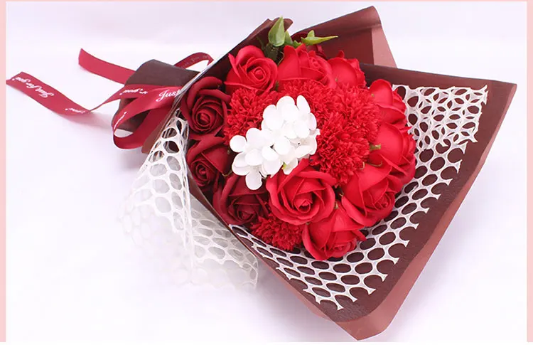 6_05.jpg OF Soap Flower Artificial  Handmade Wedding Decoration Flower For Sale