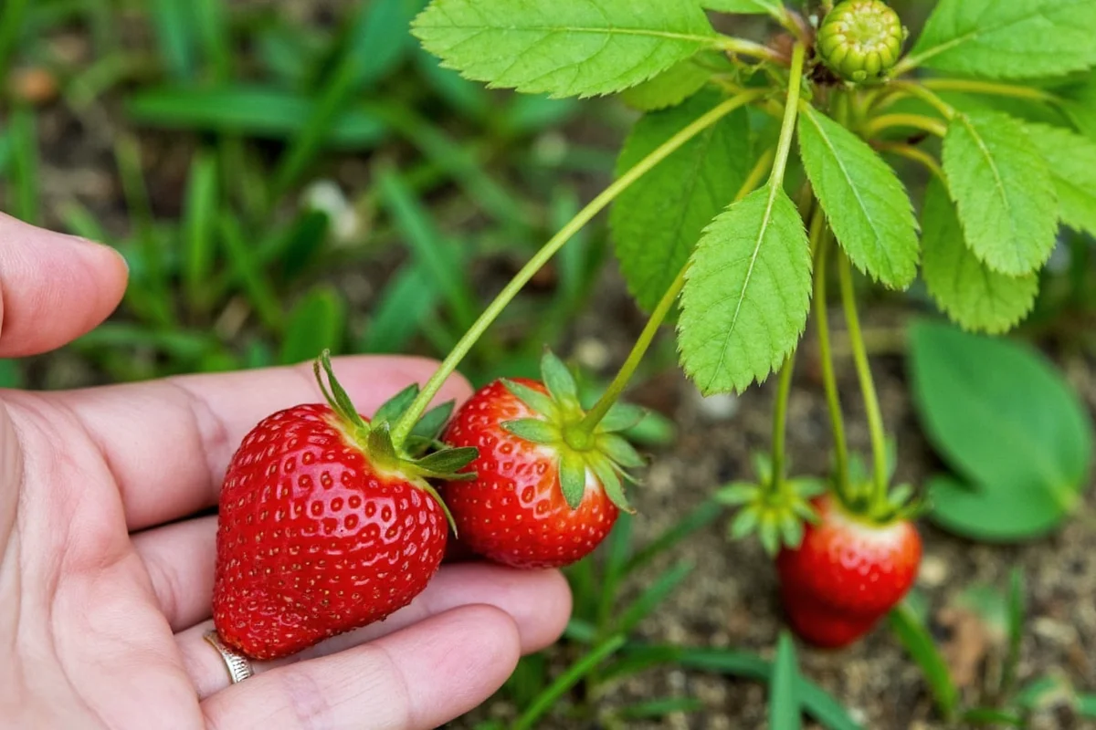 do deer eat strawberry plants