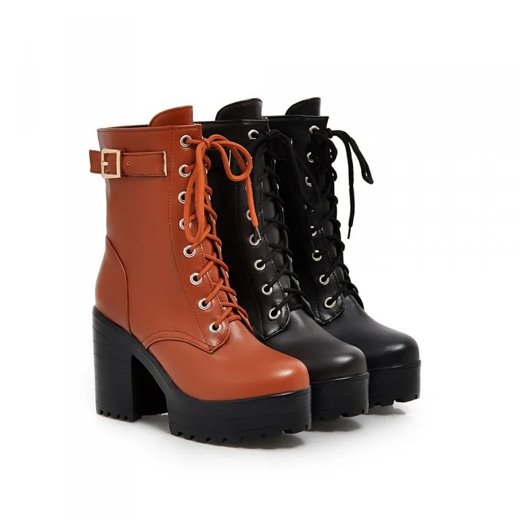 

PDEP fashion china factory price autumn boots cheap casual hot sale middle boots for women, Brown,black,coffee,white