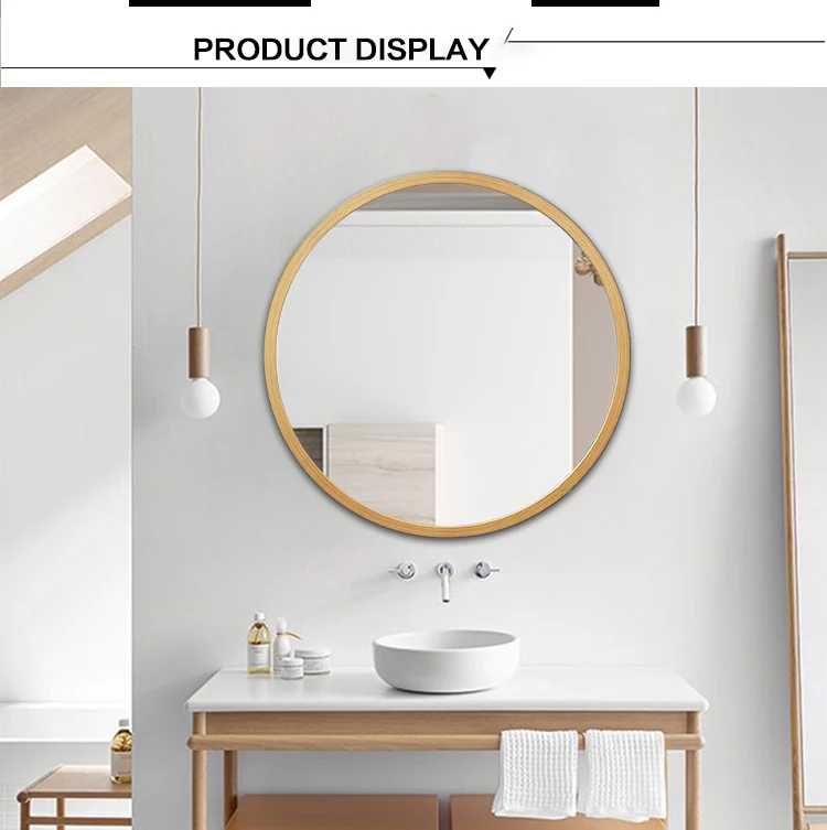 High Quality Round Solid Wood Frame Mirror Mirror Bathroom Mirror Buy Round Wood Frame Mirror