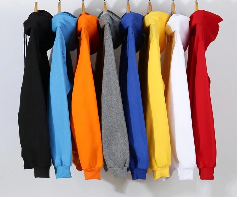 

fashion wholesale unisex droshipping street wear custom plain blank fleece hoodies, Khaki/green/blue/black/dark gray/red/yellow/gray/white