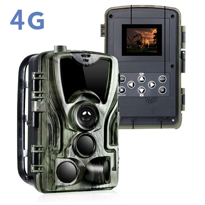 

4G Waterproof Game Wildkamera 36 leds 16mp Photo Traps Email Night Vision Hunting Trail Camera 4G Wildlife