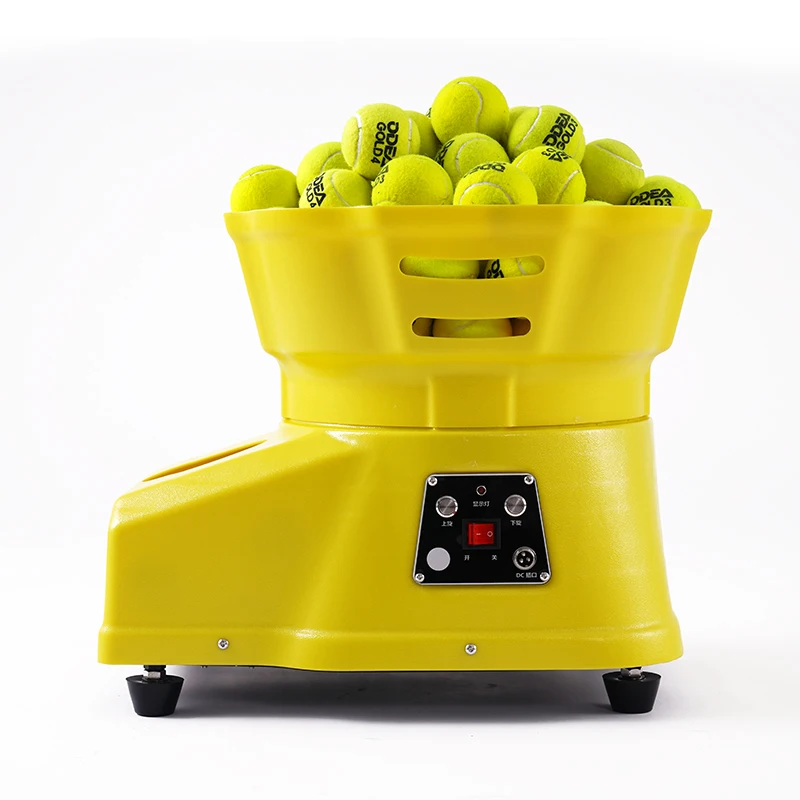 

Cheaper tennis ball machine for kids, Yellow