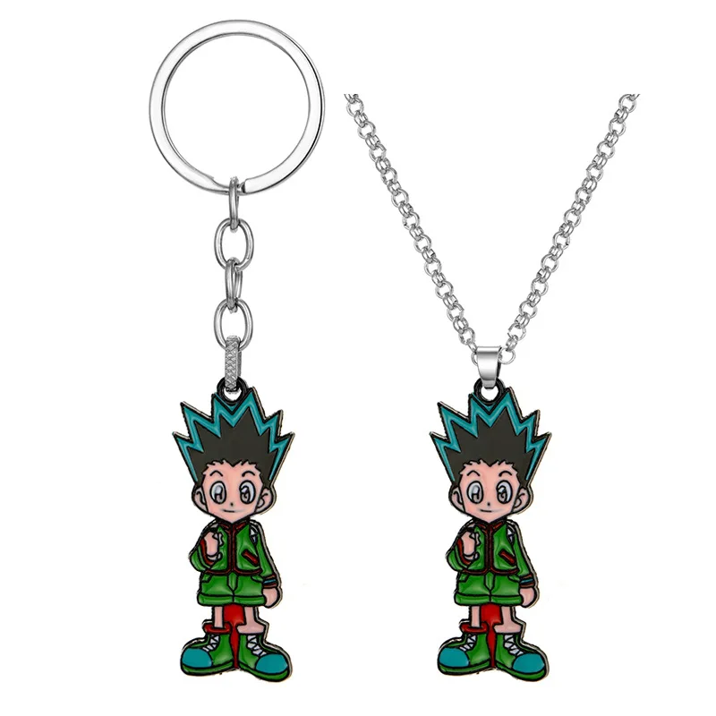 

Anime Hunter X Hunter GON FREECSS Alloy Enamel Necklace for Fans Cosplay