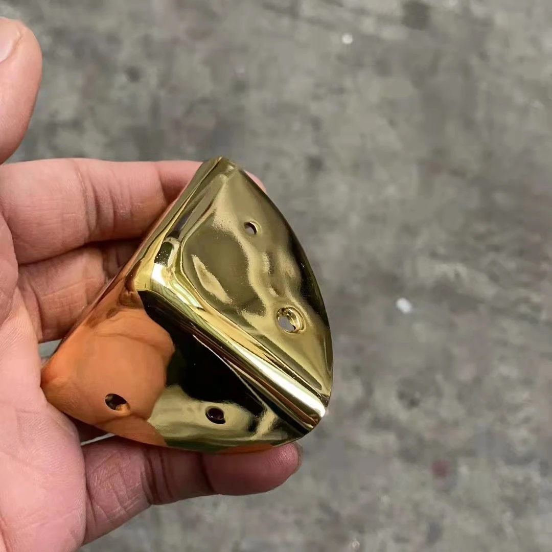 

Wholesale Hardware Store Supplies Leather Accessories Other Bag Parts Metal Fitting Box Wood Corner, Customized