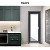 bathroom used thermal break aluminum swing door floor with hinge