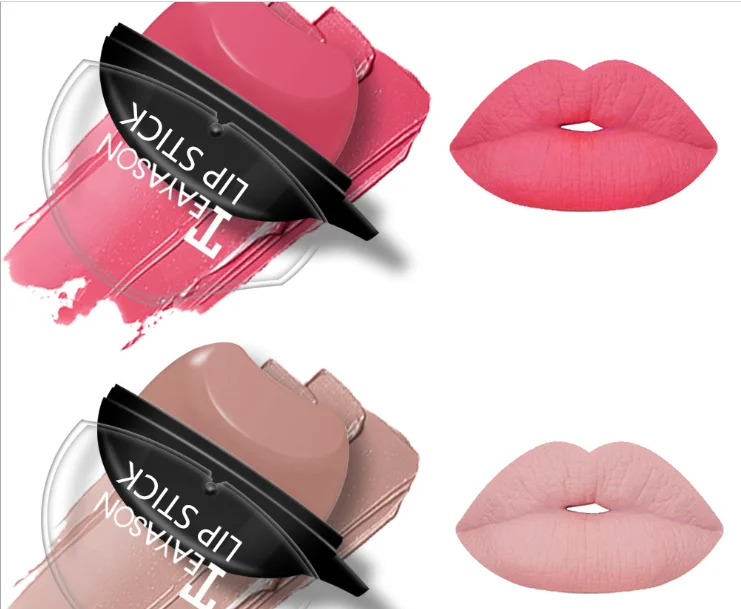 

Private Label Teayason Vegan Cosmetic Makeup Waterproof Matte Lipsticks, 12