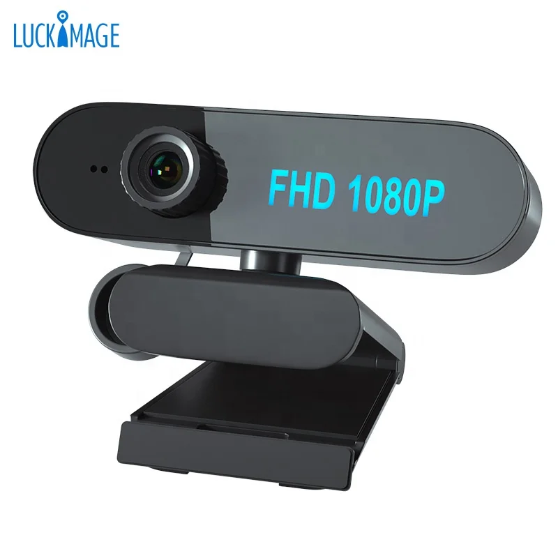 

Luckimage 90 degree wide view angle webcam pc camera with microphone 1080p web cam webcam