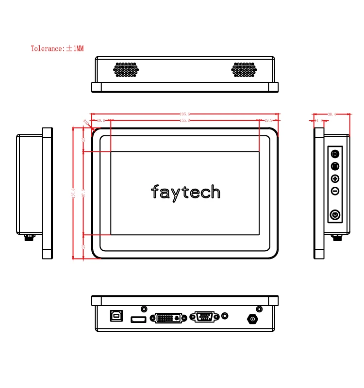 Industrial touch devices