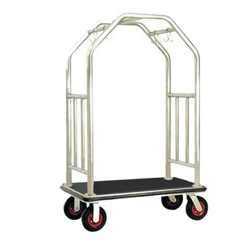 metal luggage cart