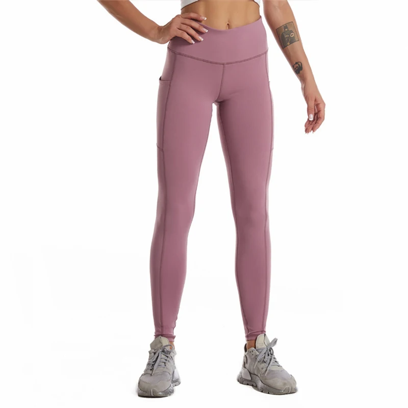 

Wholesale Deportes Trousers Fitness Leggings With Pocket Sports Pants Workout Yoga Leggins Gym Pants