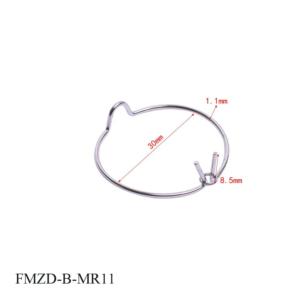 

Downlight lamp circlip retaining trim rings springs clips for MR11 spotlight backside