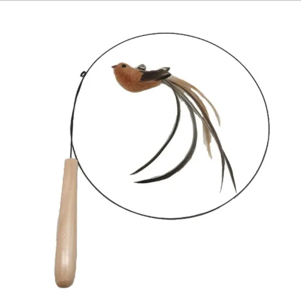 

Replacement Head Simulation Bird Bunny Cat Toy Wire Funny Cat Stick