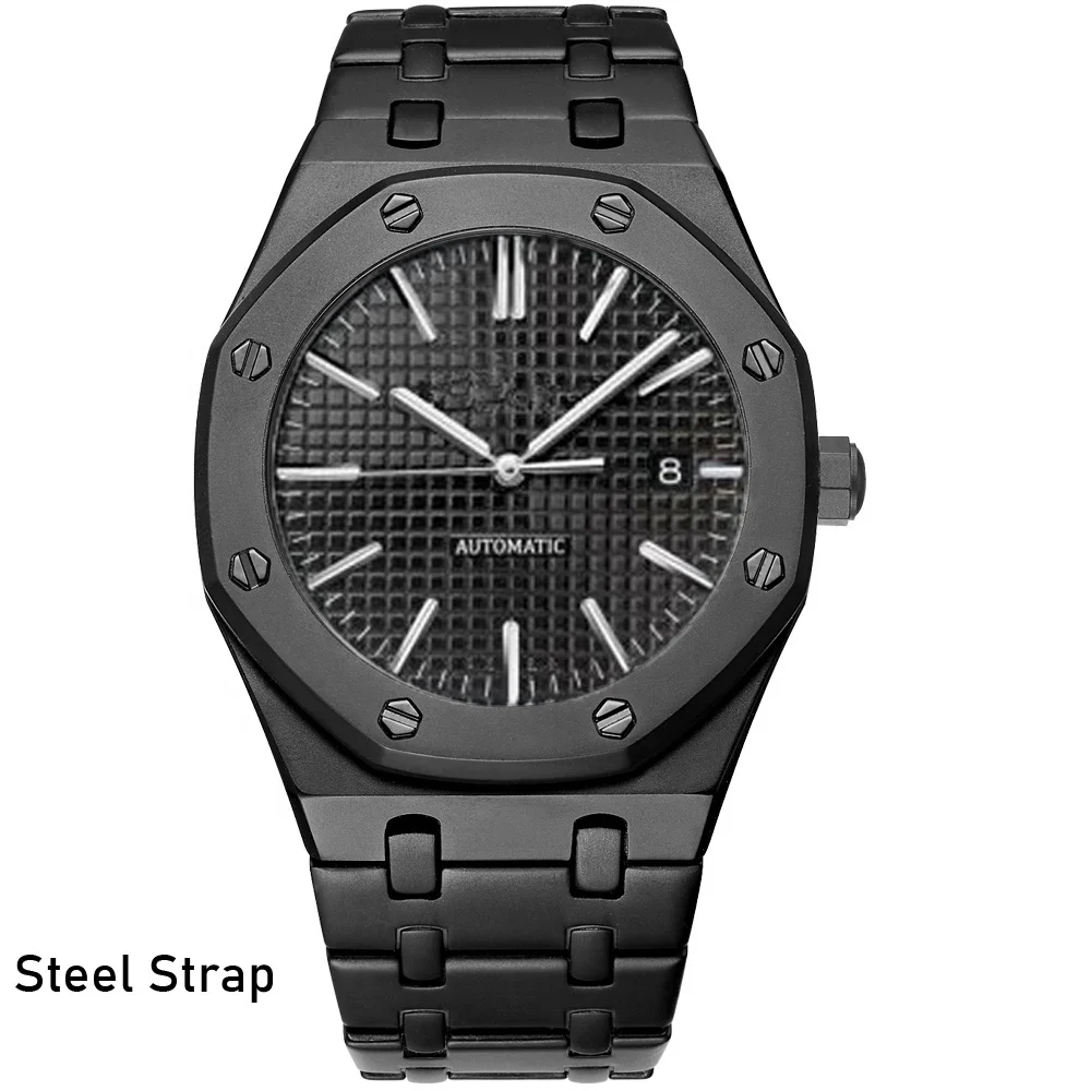 

Factory Custom OEM Minimalist Wrist Watch Luxury Sport Stainless Steel Mens Watches, Sliver