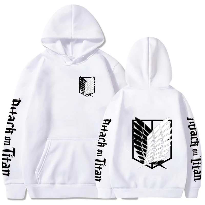 

Attack on Titan Hoodie Men Fashion Loose Casaul Tops