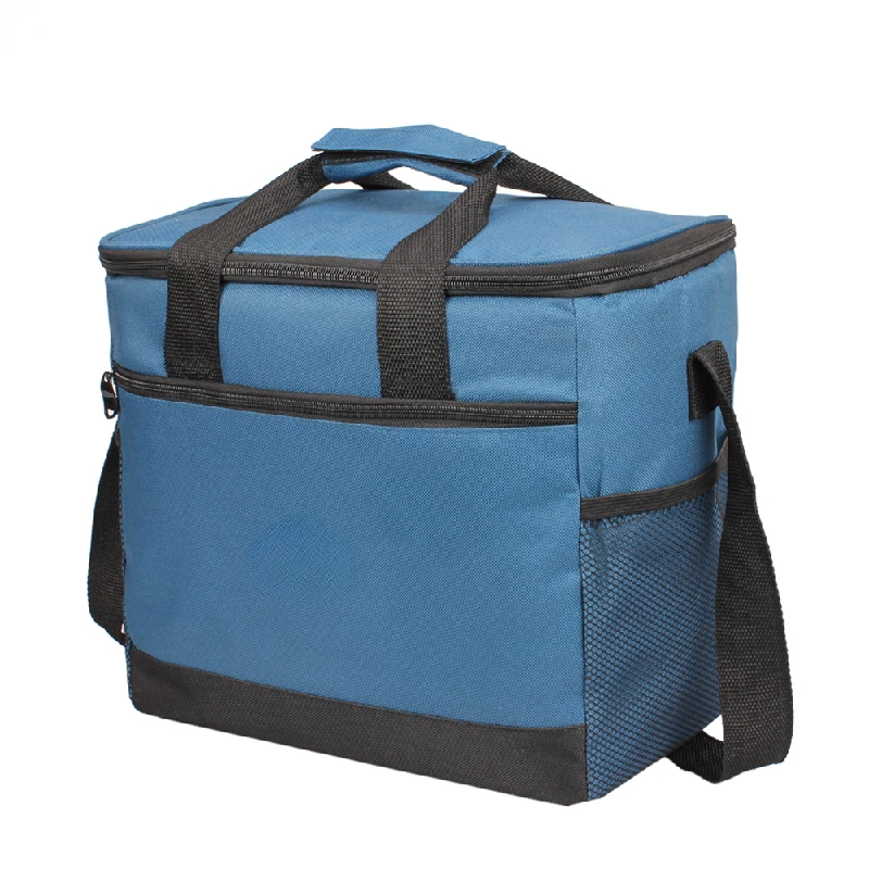 

Custom 16L Big Capacity Thermal Picnic Tote Food Storage Foldable Cooler Bag for Family Insulated Ice Cooler Bags for Outdoors