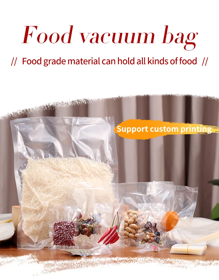 Vacuum Storage Sealer Bags Seal Food Packaging Bags Vacuum Bag Food ...