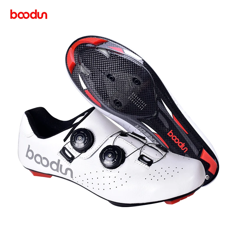 

Cycling Accessories Breathable Self-Locking Shoes Road cycling shoes supplie Bike Lock Shoes, Silver