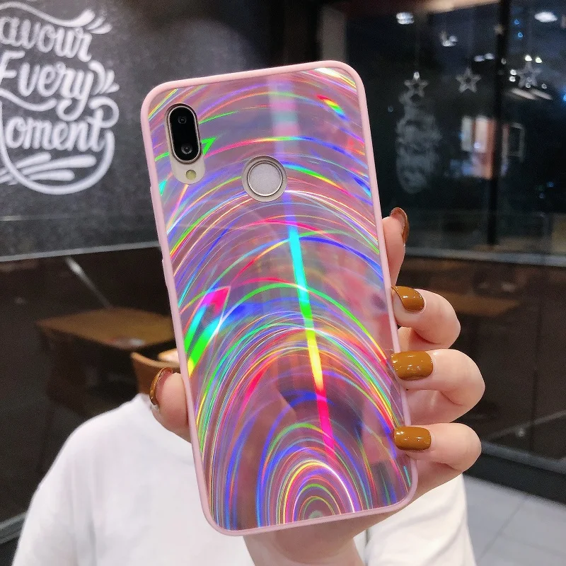 

Glitter Case for Honor 9X 8S 7C 8X 8A 20 10 Lite Y5 Y6 Y9 Y7 2019 Mate30 20 Lite Rainbow Cover Huawei P30 P20 P Smart 2019 Coque