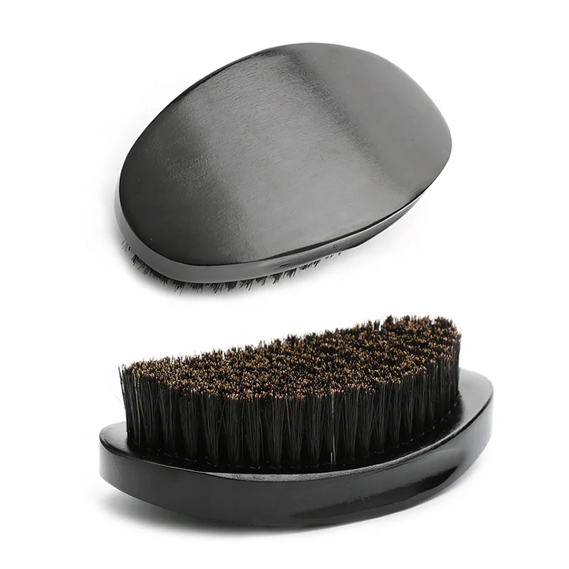 

Wholesale Custom Logo Biodegradable Natural Wood Boar Bristle Beard Grooming Brush