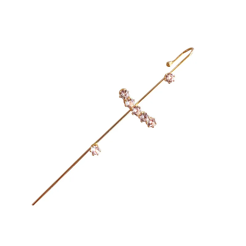 

Gold copper cuff wrap Earrings for women