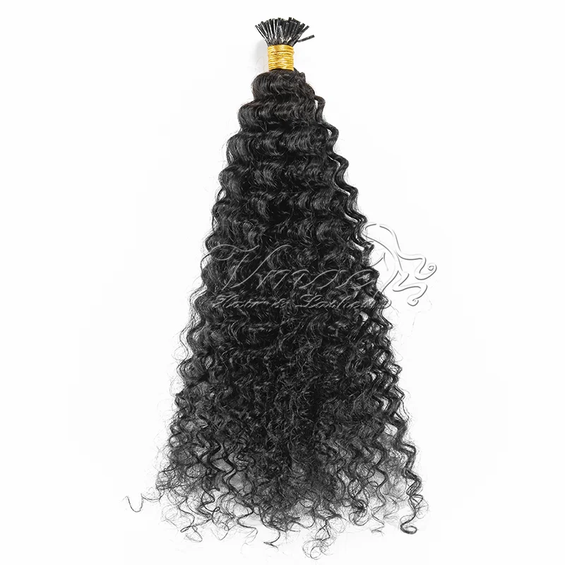 

Cambodian #1B 4A 4B 4C 3A 150g Kinky Straight I U Flat Curly Raw Virgin Human I Tip Prebonded Human Hair Extensions