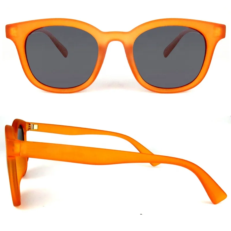 

2020 Low MOQ sun glasses fashion new women men CE UV400 matte plastic sunglasses, 2 colors