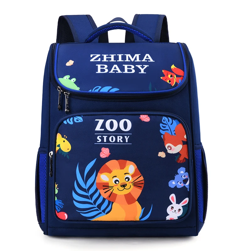 

Wholesale Carton Lion Animal Bookbag Unicorn bagpack Large Capacity Children kids Child Schoolbag Students School Backpack, Various colours
