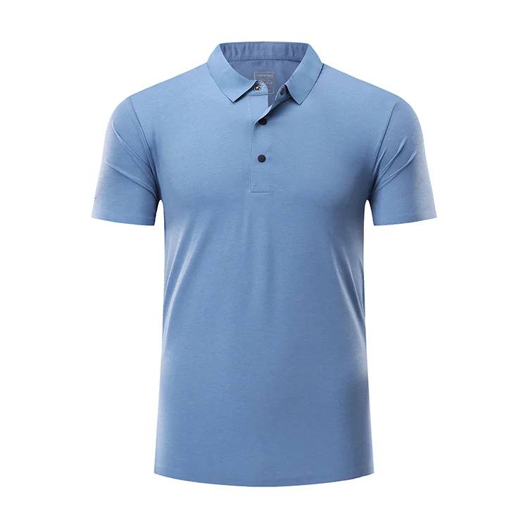 

Professional Supplier Comfortable Seamless Short Sleeve Solid Golf Men Slim Fit Polo T Shirt In Men'S