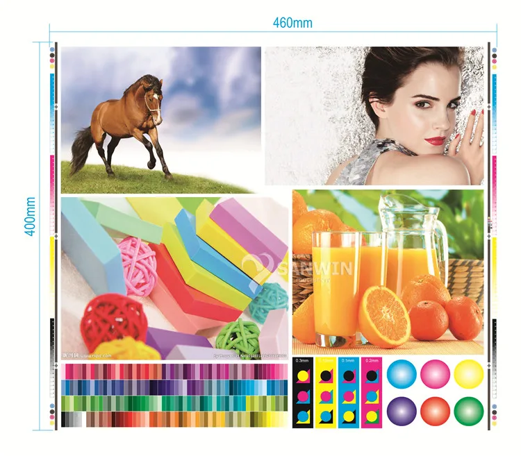 
6 color Full Servo CI central drum flexo printing machine 