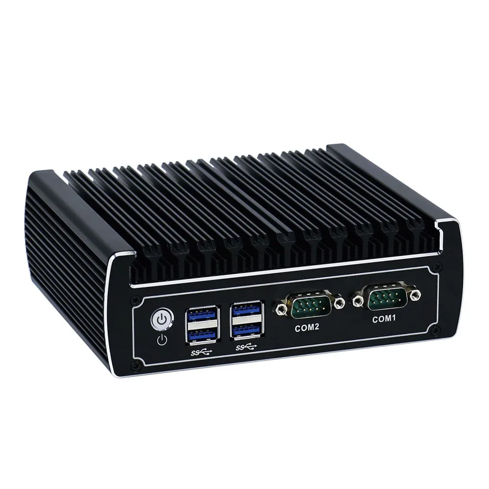 

Mini Tree Portable 2 Gigabit LAN Mini PC Core i5 6200U DDR4 Pfsense Router 6USB 2 COM AES-NI DP HD Linux Network Server Tiny PC, Black