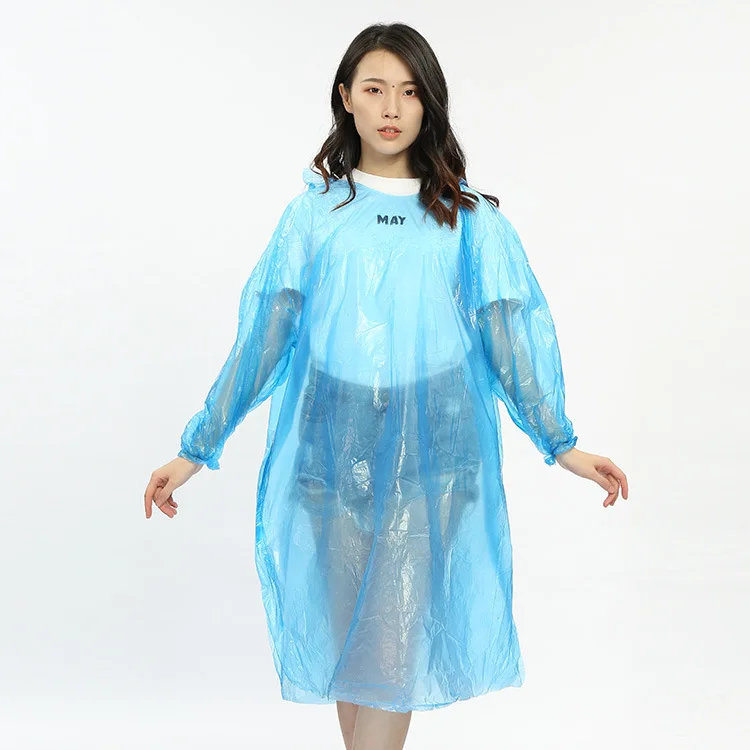 

20pcs Disposable Adult Emergency Waterproof Raincoat Poncho Hiking Camping Hood Outdoor Travel Essential Waterproof Project