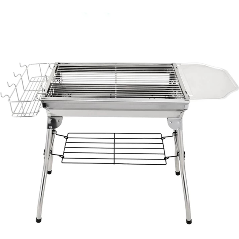 

Portable Factory Price BBQ Grills outdoor Stainless Steel Charcoal high quality 3-5 garden party barbecue grills