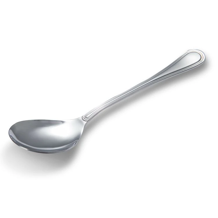 polish dishwasher safe stainless steel serving ladle big spoon